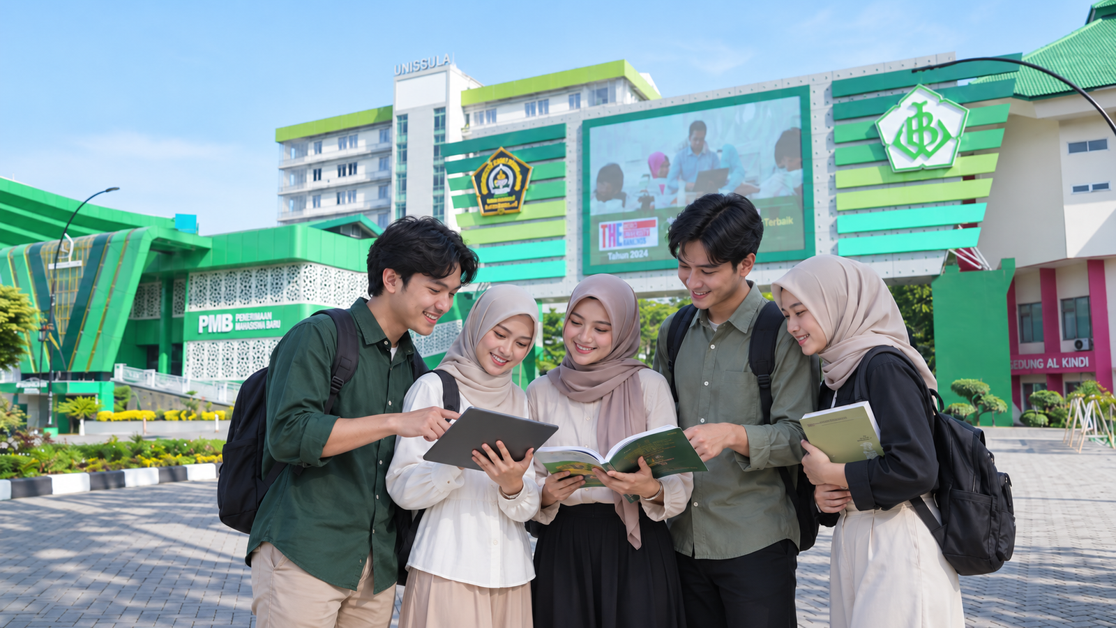 Collaborative Students at UNISSULA Campus